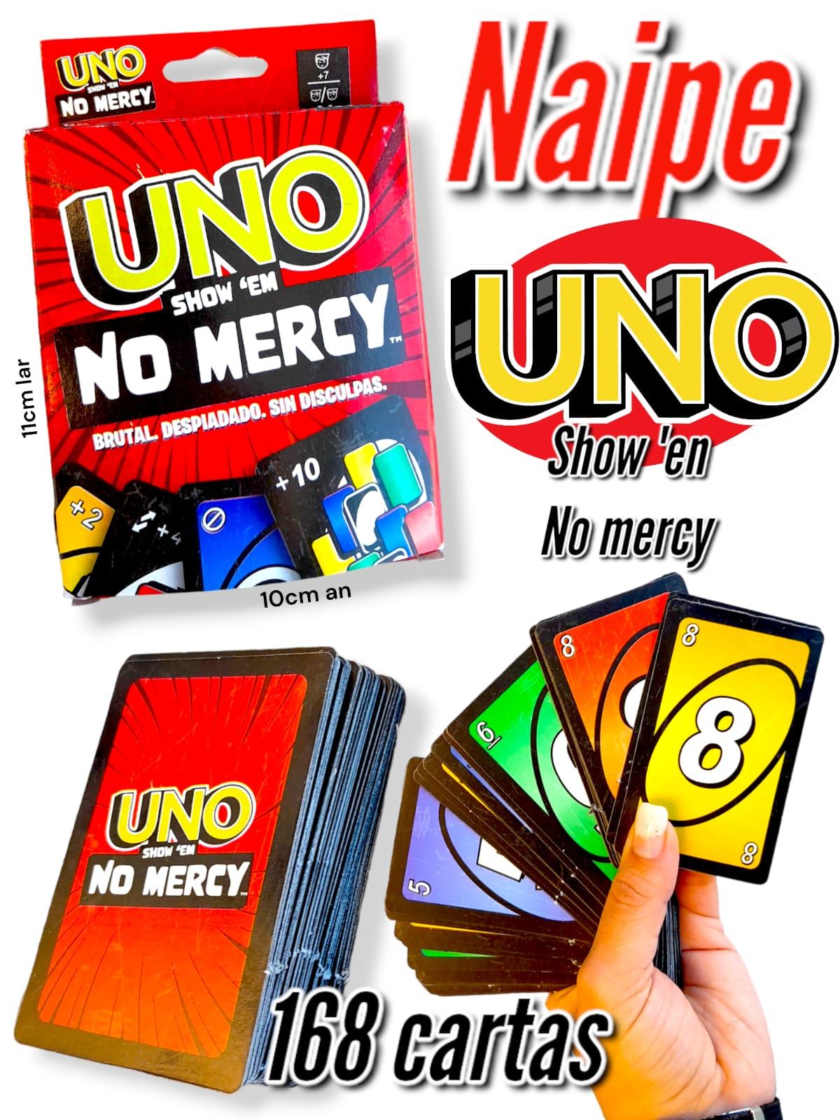 Naipes UNO Show en No Mercy 